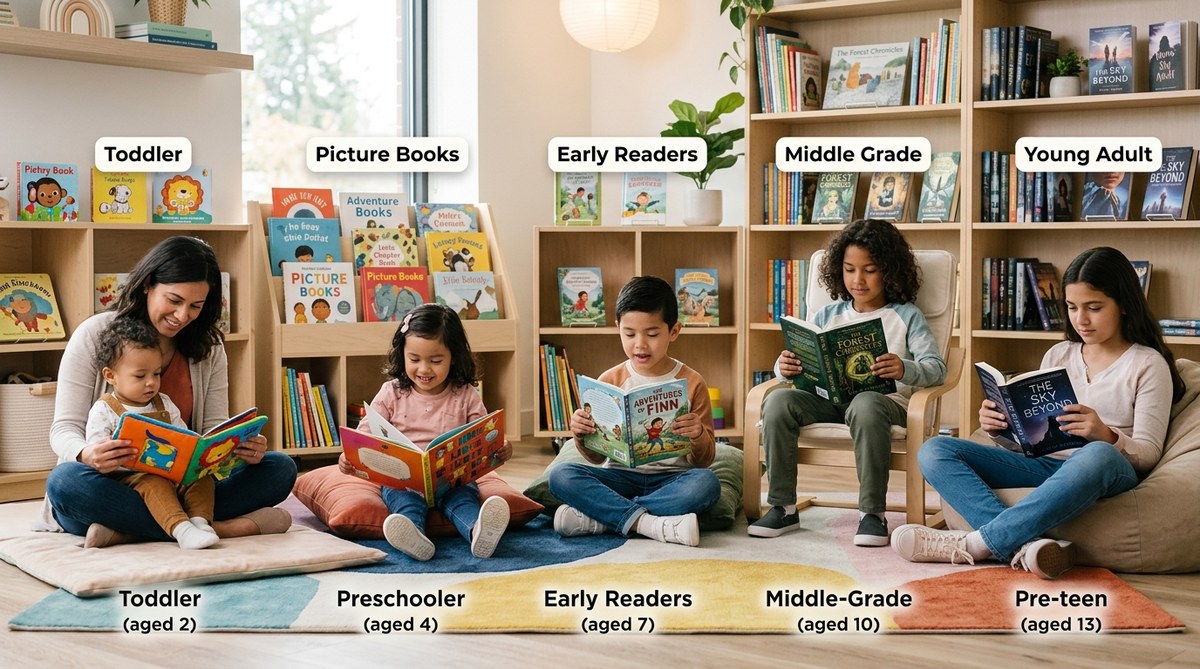 How to Choose Age-Appropriate Kids Books for Every Reading Stage