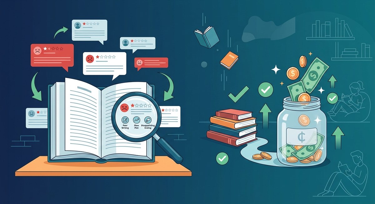 Why You Should Read Negative Book Reviews First (and How They Save You Money)