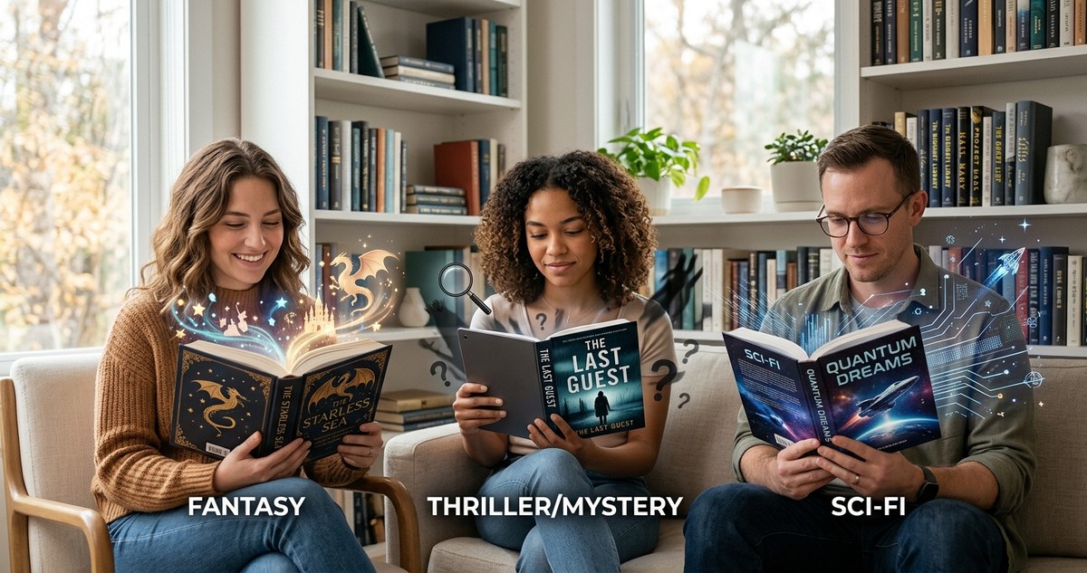 What Your Favorite Book Genre Says About Your Personality (According to 2026 Research)